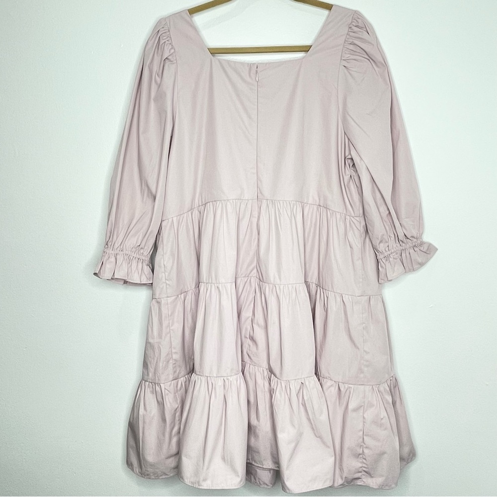 Babydoll Dress Pale Lilac Plus Size 14W NWT - Picture 7 of 8